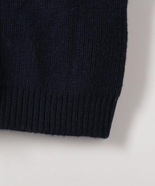 Steven Alan（スティーブンアラン）の「＜Steven Alan＞WOOL LONG KNIT VEST/ベスト（ニット/セーター・レディース・ネイビー/ブラウン・FREE）」の13枚目の写真