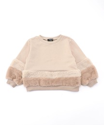 COMME CA ISM | フェイクファー　トレーナー(スウェット)