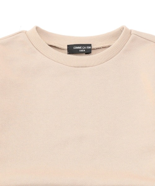 COMME CA ISM（コムサイズム）の「フェイクファー　トレーナー（スウェット・キッズ・ベージュ/モカ・110cm/100cm/120cm/130cm/140cm/150cm）」の5枚目の写真