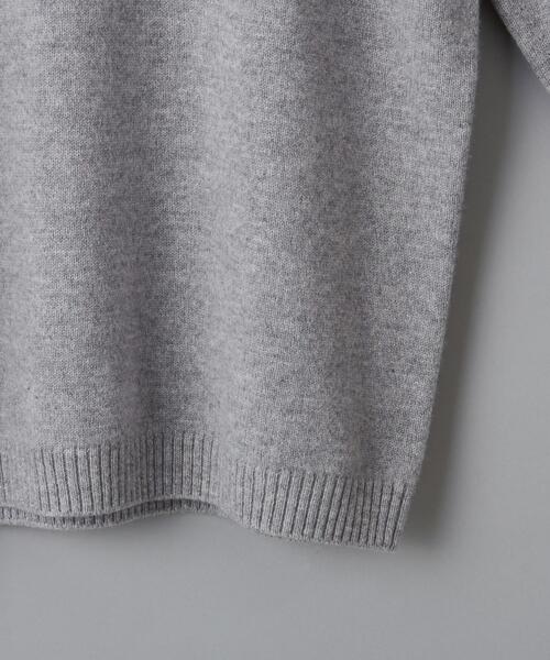 BEAUTY&YOUTH UNITED ARROWS（ビューティーアンドユースユナイテッドアローズ）の「BY スーパージーロン ウール ニット（ニット/セーター・メンズ・ライトグレー/ダークグリーン/ブラウン/ナチュラル/ホワイト・S/M/L/XL）」の20枚目の写真