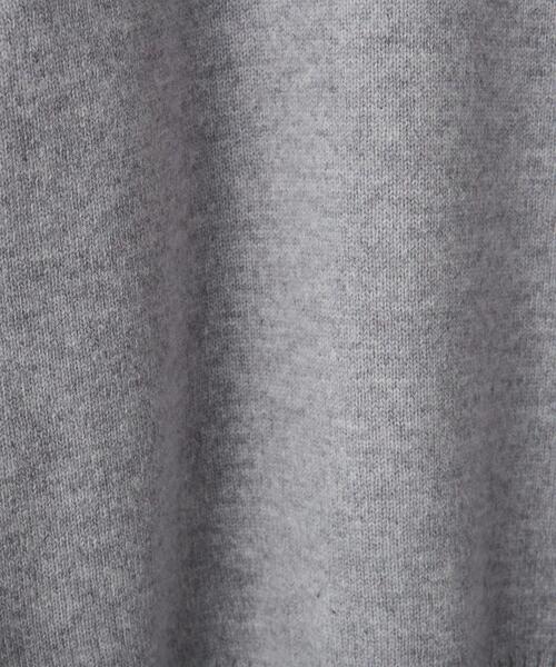 BEAUTY&YOUTH UNITED ARROWS（ビューティーアンドユースユナイテッドアローズ）の「BY スーパージーロン ウール ニット（ニット/セーター・メンズ・ライトグレー/ダークグリーン/ブラウン/ナチュラル/ホワイト・S/M/L/XL）」の10枚目の写真