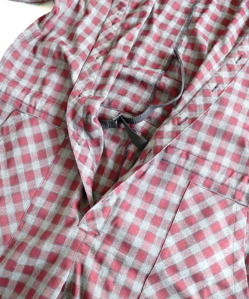 AlexanderLeeChang（アレキサンダーリーチャン）の「CHECK ALL IN ONE 21（サロペット/オーバーオール・メンズ・ブラウン/ブルー/バーガンディー・2/3）」の15枚目の写真