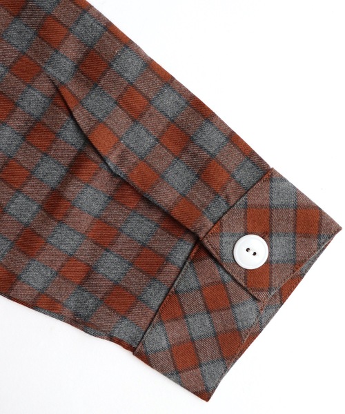 AlexanderLeeChang（アレキサンダーリーチャン）の「CHECK ALL IN ONE 21（サロペット/オーバーオール・メンズ・ブラウン/ブルー/バーガンディー・2/3）」の22枚目の写真