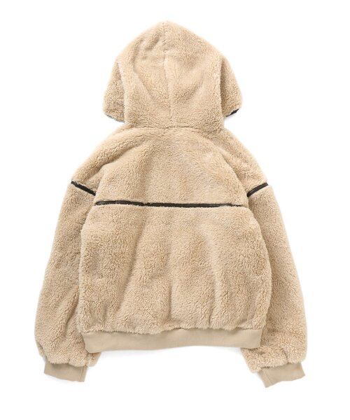 algy（アルジー）の「パイピングボアパーカー（パーカー・キッズ・アイボリー/ベージュ/サックスブルー・MEDIUM/XX-SMALL/X-SMALL/XXX-SMALL/SMALL）」の13枚目の写真