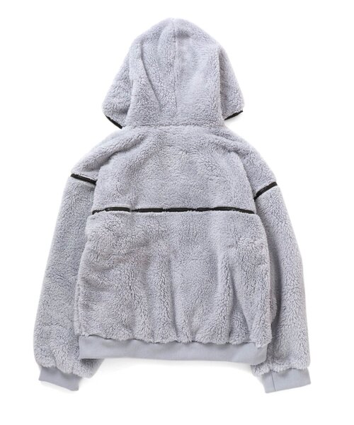 algy（アルジー）の「パイピングボアパーカー（パーカー・キッズ・アイボリー/ベージュ/サックスブルー・MEDIUM/XX-SMALL/X-SMALL/XXX-SMALL/SMALL）」の11枚目の写真