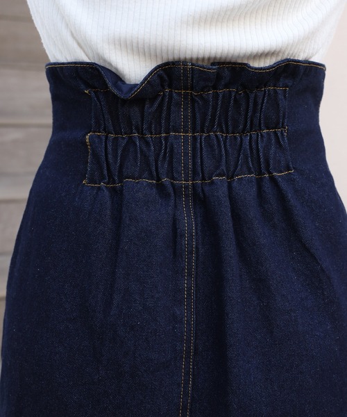 one after another NICE CLAUP(ワンアフターアナザーナイスクラップ)の「美シルエットでスタイルアップして履ける。ハイウエストタイトスカート(スカート・レディース・ブラック/アイボリー/ダークインディゴブルー/ブラウン系その他・SMALL/MEDIUM)」の16枚目の写真