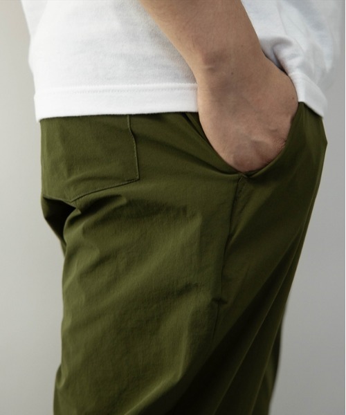 ARCHIVER（アーカイバ）の「【Sa】【it】合繊ストレッチ アンクルパンツ（その他パンツ・メンズ・ブラック/オリーブ・LL/M/L）」の10枚目の写真