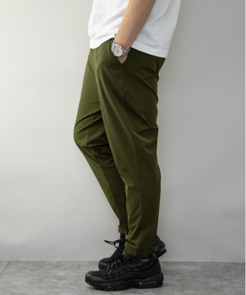 ARCHIVER（アーカイバ）の「【Sa】【it】合繊ストレッチ アンクルパンツ（その他パンツ・メンズ・ブラック/オリーブ・LL/M/L）」の3枚目の写真