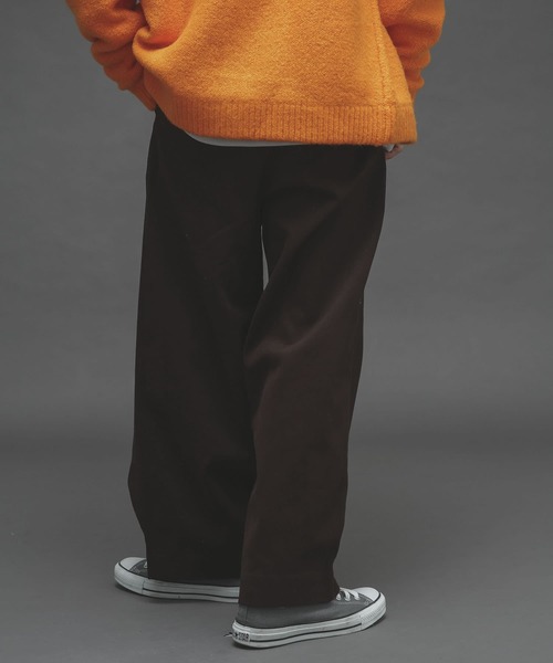 SENSE OF PLACE by URBAN RESEARCH（センスオブプレイスバイアーバンリサーチ）の「チノタックワイドパンツ（チノパンツ・メンズ・ベージュ/ブラウン/アイボリー・MEDIUM/LARGE）」の17枚目の写真