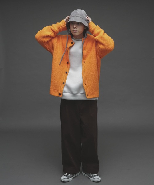 SENSE OF PLACE by URBAN RESEARCH（センスオブプレイスバイアーバンリサーチ）の「チノタックワイドパンツ（チノパンツ・メンズ・ベージュ/ブラウン/アイボリー・MEDIUM/LARGE）」の18枚目の写真