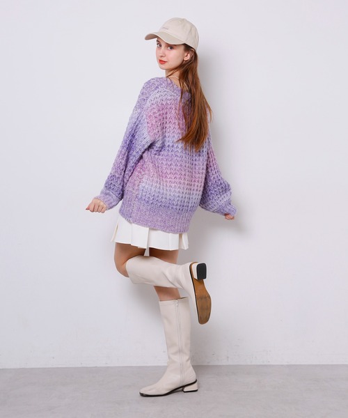 Seemi. byNICECLAUP（ シーミーバイナイスクラップ）の「Seemi.キャップ（キャップ・レディース・ブラック/ベージュ・FREE）」の5枚目の写真