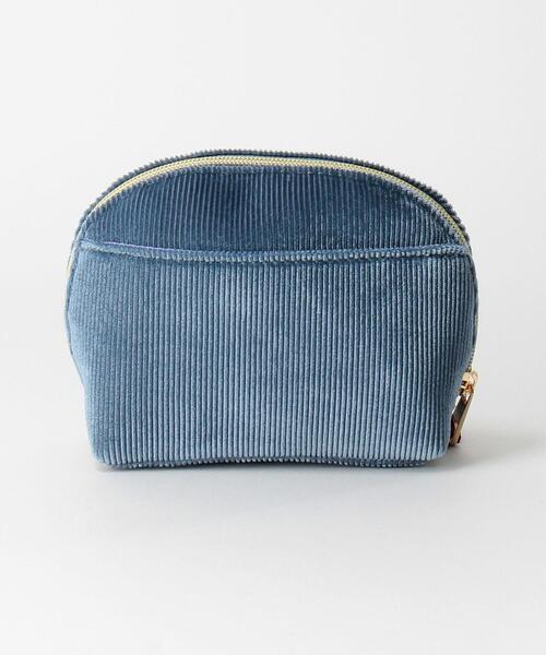 THE STATION STORE（ザ ステーション ストア）の「＜cache cache（カシュカシュ）＞刺繍コーデュロイ タッセルポーチ（ポーチ・レディース・オフホワイト/マスタード/コバルトブルー・FREE）」の5枚目の写真