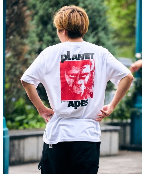 セール Element メンズ Planet Of The Apes Pota Dominion Ss ｔシャツ 21年秋冬モデル エレメント猿の惑星コラボ半袖tシャツ Tシャツ カットソー Element エレメント のファッション通販 Zozotown