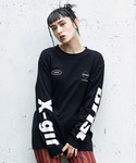 X-girl(エックスガール)の「トップス(Tシャツ/カットソー)」