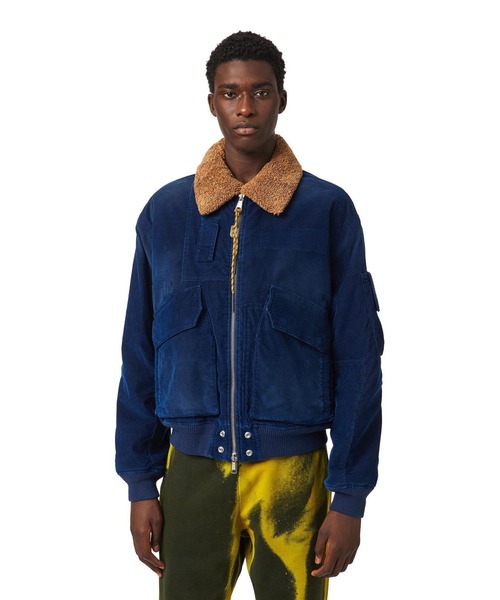 ディーゼル　diesel ボアフェードブルゾン　フライトジャケット　オーバー ディーゼル diesel ボアフェードブルゾン フライトジャケット