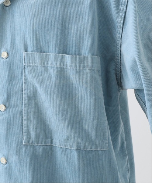 C.E（シーイー）の「【C.E / シーイー】BLEACHED CORD OPEN SHIRT（シャツ/ブラウス・メンズ・ブルー・MEDIUM/LARGE/X-LARGE）」の5枚目の写真