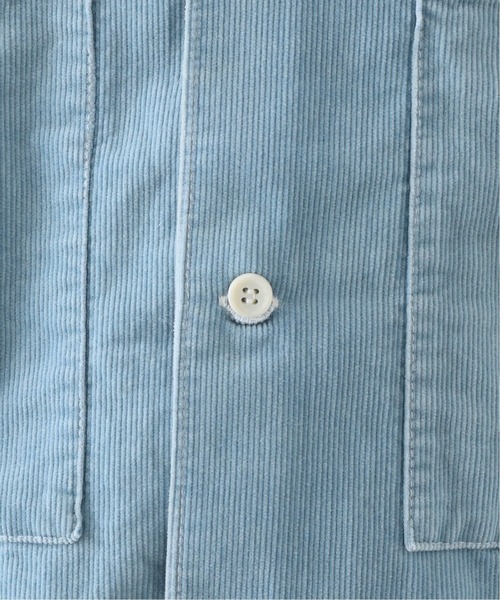 C.E（シーイー）の「【C.E / シーイー】BLEACHED CORD OPEN SHIRT（シャツ/ブラウス・メンズ・ブルー・MEDIUM/LARGE/X-LARGE）」の7枚目の写真