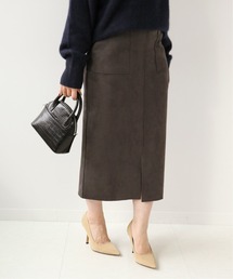 Simplicite | フェイクスエード タイトスカート(スカート)