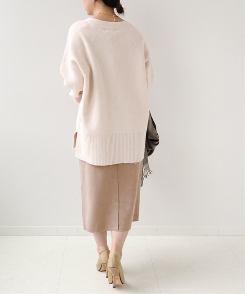 Simplicite（サンプリシテ）の「フェイクスエード タイトスカート◆（スカート・レディース・チャコールグレー/ブラウン/ベージュ・SMALL/MEDIUM）」の18枚目の写真