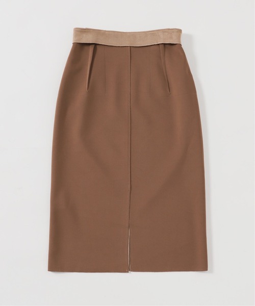 Simplicite（サンプリシテ）の「フェイクスエード タイトスカート◆（スカート・レディース・チャコールグレー/ブラウン/ベージュ・SMALL/MEDIUM）」の7枚目の写真