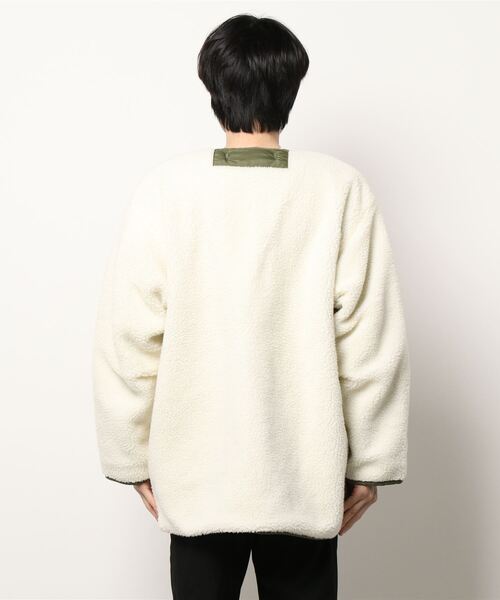 Alpha Industries(アルファインダストリーズ)の「【ALPHA INDUSTRIES/アルファインダストリーズ】ボア キルトリバーシブル コート TA1561(ミリタリージャケット・メンズ・アーミー・MEDIUM/LARGE)」の3枚目の写真