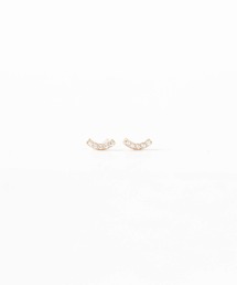 JUICY ROCK（ジューシーロック）の「K10YG パヴェUラインピアス