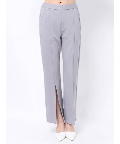 GYDA（ジェイダ）の「【セットアップ着用可】HEMスリット ポンチパンツ（その他パンツ・レディース・パープル/ベージュ・FREE）」の22枚目の写真