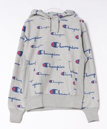 【W】【it】【UT13】【Champion】REVERSE WEAVE P/O HOOD ALL OVER PRINT