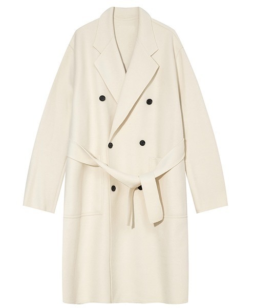 WESTBOY(ウエストボーイ)の「【WB ORIGINALS】Belted Gown Coat WO21W4OT08(トレンチコート・メンズ・ホワイト/グレー/ブラック/イエロー・L/XL/M)」の7枚目の写真