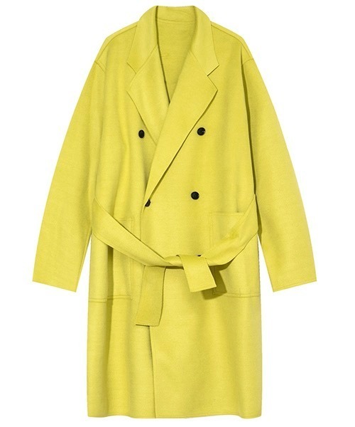 WESTBOY(ウエストボーイ)の「【WB ORIGINALS】Belted Gown Coat WO21W4OT08(トレンチコート・メンズ・ホワイト/グレー/ブラック/イエロー・L/XL/M)」の8枚目の写真