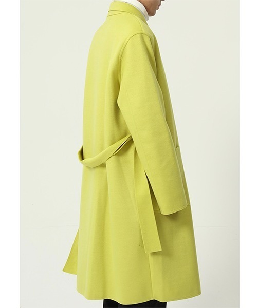 WESTBOY(ウエストボーイ)の「【WB ORIGINALS】Belted Gown Coat WO21W4OT08(トレンチコート・メンズ・ホワイト/グレー/ブラック/イエロー・L/XL/M)」の10枚目の写真