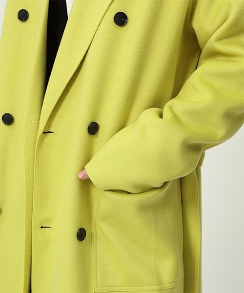 WESTBOY(ウエストボーイ)の「【WB ORIGINALS】Belted Gown Coat WO21W4OT08(トレンチコート・メンズ・ホワイト/グレー/ブラック/イエロー・L/XL/M)」の12枚目の写真