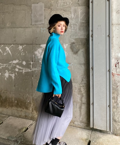 deux amour（ドゥーザムール）の「フリルハンドルミニボストンバッグ（ハンドバッグ・レディース・グリーン/ブラック/ブラウン・FREE）」の12枚目の写真