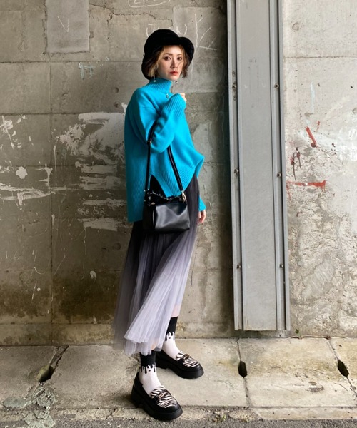 deux amour（ドゥーザムール）の「フリルハンドルミニボストンバッグ（ハンドバッグ・レディース・グリーン/ブラック/ブラウン・FREE）」の11枚目の写真