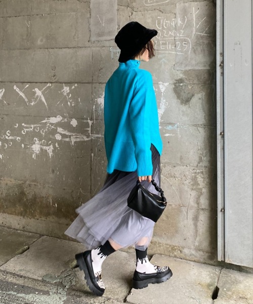 deux amour（ドゥーザムール）の「フリルハンドルミニボストンバッグ（ハンドバッグ・レディース・グリーン/ブラック/ブラウン・FREE）」の13枚目の写真