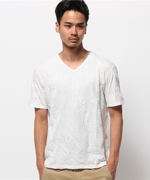 HAMNETT | 【HAMNETT】ワッシャ―T/ VネックTシャツ(Tシャツ/カットソー)
