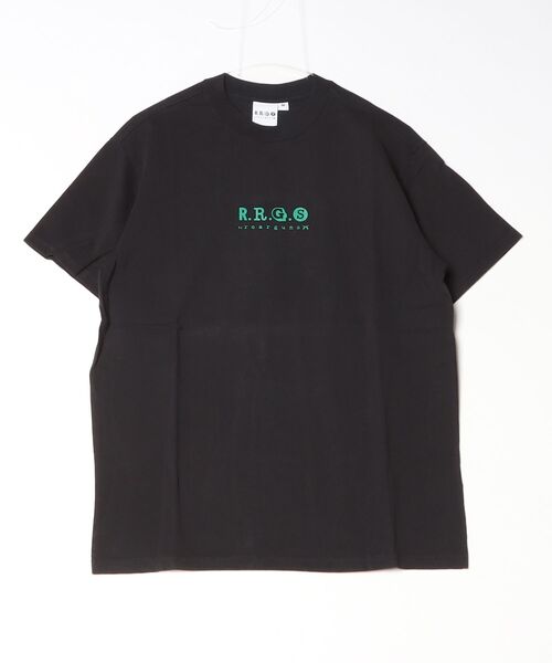 R.R.G.S（アールアールジーエス）の「LOGO SWEAT（Tシャツ/カットソー・メンズ・ブラック/ホワイト・X-LARGE/MEDIUM）」の2枚目の写真