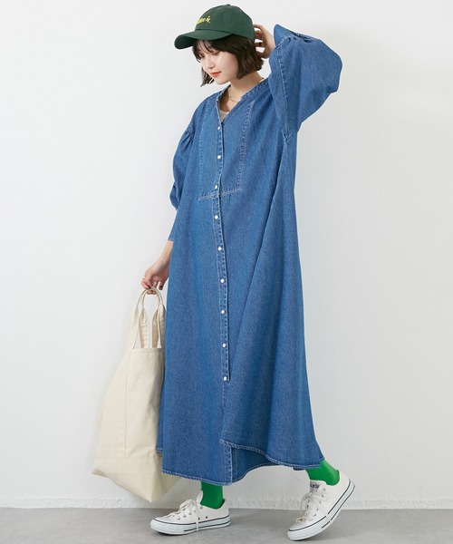 LAVEANGE(ラビアンジェ)の「刺繍ベースボールキャップ(キャップ・レディース・ブラック/ベージュ/ネイビー/グリーン・F)」の7枚目の写真