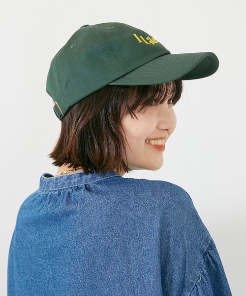 LAVEANGE(ラビアンジェ)の「刺繍ベースボールキャップ(キャップ・レディース・ブラック/ベージュ/ネイビー/グリーン・F)」の12枚目の写真