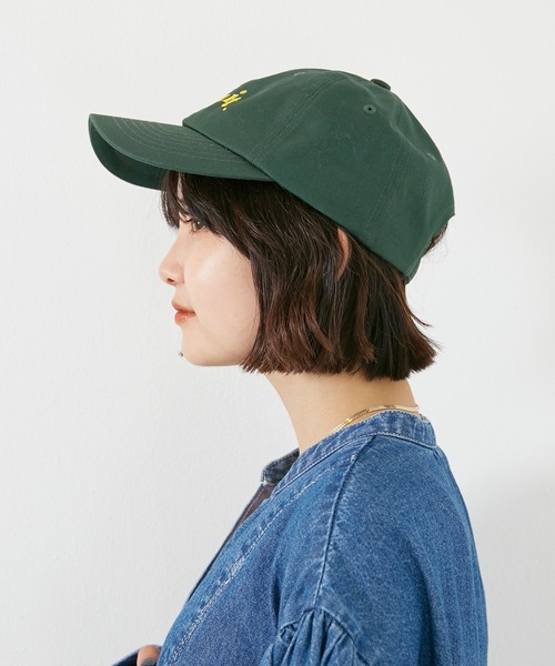 LAVEANGE(ラビアンジェ)の「刺繍ベースボールキャップ(キャップ・レディース・ブラック/ベージュ/ネイビー/グリーン・F)」の13枚目の写真