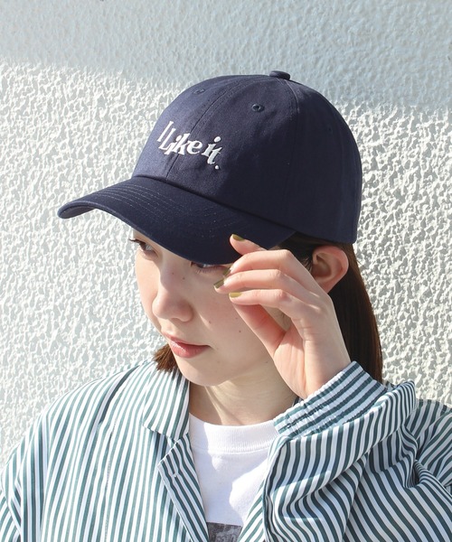 LAVEANGE(ラビアンジェ)の「刺繍ベースボールキャップ(キャップ・レディース・ブラック/ベージュ/ネイビー/グリーン・F)」の21枚目の写真