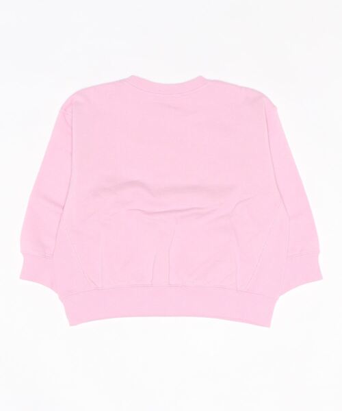 LOWRYS FARM（ローリーズファーム）の「ウラケロゴプルオーバーＬＳ　264176（スウェット・キッズ・グレー/ホワイト/ピンク/ネイビー・140cm/130cm/150cm/110cm/120cm）」の5枚目の写真