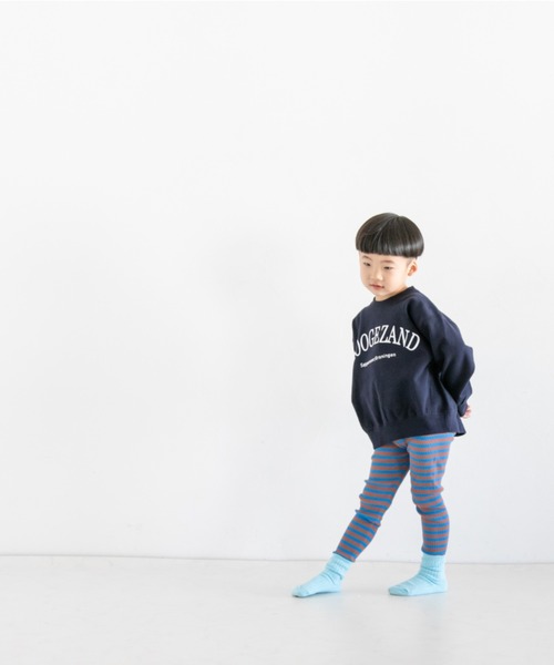 LOWRYS FARM（ローリーズファーム）の「ウラケロゴプルオーバーＬＳ　264176（スウェット・キッズ・グレー/ホワイト/ピンク/ネイビー・140cm/130cm/150cm/110cm/120cm）」の11枚目の写真