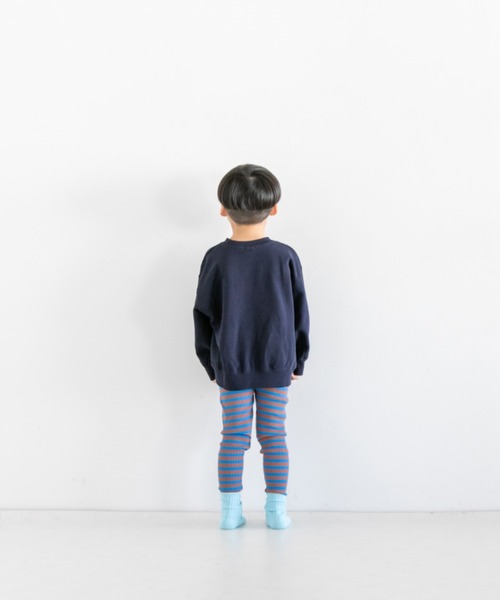 LOWRYS FARM（ローリーズファーム）の「ウラケロゴプルオーバーＬＳ　264176（スウェット・キッズ・グレー/ホワイト/ピンク/ネイビー・140cm/130cm/150cm/110cm/120cm）」の12枚目の写真