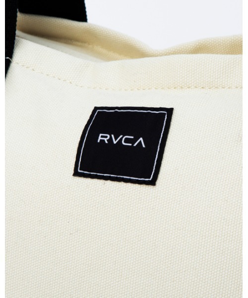 RVCA(ルーカ)の「RVCA レディース CARRY ALL TOTE バッグ【2022年春夏モデル】/ルーカトートバッグ(トートバッグ・レディース・マルチ/ホワイト×ネイビー・FREE)」の7枚目の写真
