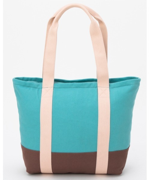 RVCA(ルーカ)の「RVCA レディース CARRY ALL TOTE バッグ【2022年春夏モデル】/ルーカトートバッグ(トートバッグ・レディース・マルチ/ホワイト×ネイビー・FREE)」の14枚目の写真