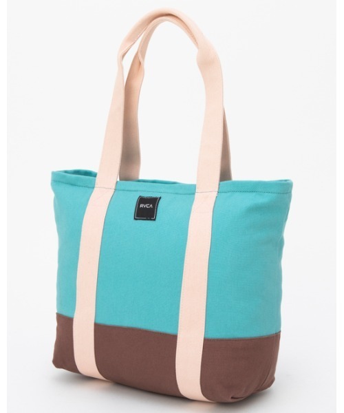 RVCA(ルーカ)の「RVCA レディース CARRY ALL TOTE バッグ【2022年春夏モデル】/ルーカトートバッグ(トートバッグ・レディース・マルチ/ホワイト×ネイビー・FREE)」の12枚目の写真