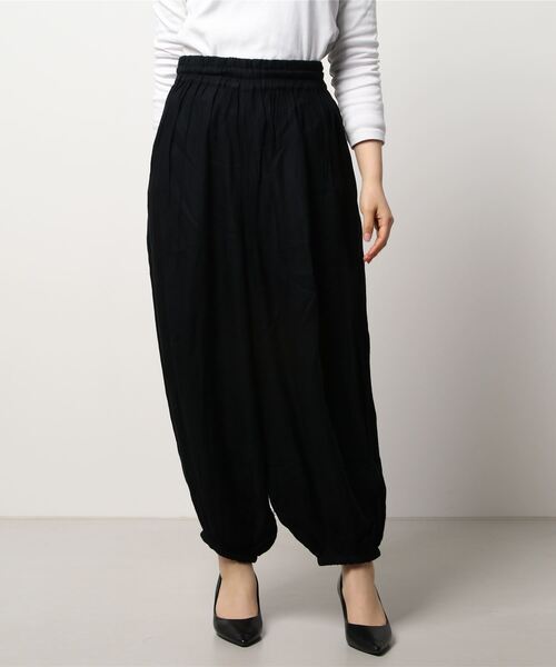 チャイハネ（チャイハネ）の「【チャイハネ】ミケラドレープパンツ（その他パンツ・レディース・パープル/ライトグレー/ブラック/グリーン/ベージュ/オレンジ/ブルー・FREE）」の9枚目の写真