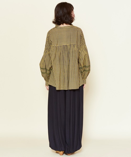 チャイハネ（チャイハネ）の「【チャイハネ】ミケラドレープパンツ（その他パンツ・レディース・パープル/ライトグレー/ブラック/グリーン/ベージュ/オレンジ/ブルー・FREE）」の11枚目の写真