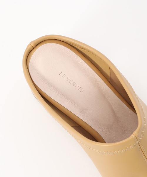 un dix cors（アンディコール）の「洗練された足元　ストレッチミュール（サンダル・レディース・ブラック/ベージュ・23/24/24.5）」の15枚目の写真